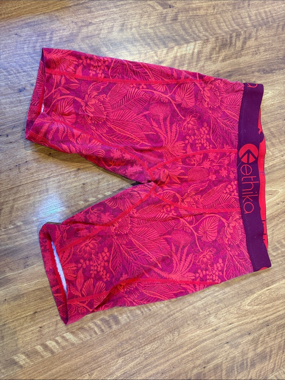 Ethika Red Floral Boxers